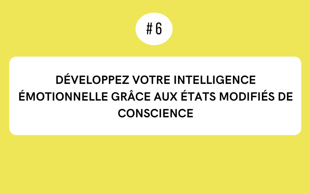 15h15-16h15 | INTELLIGENCE EMOTIONNELLE & HYPNOSE